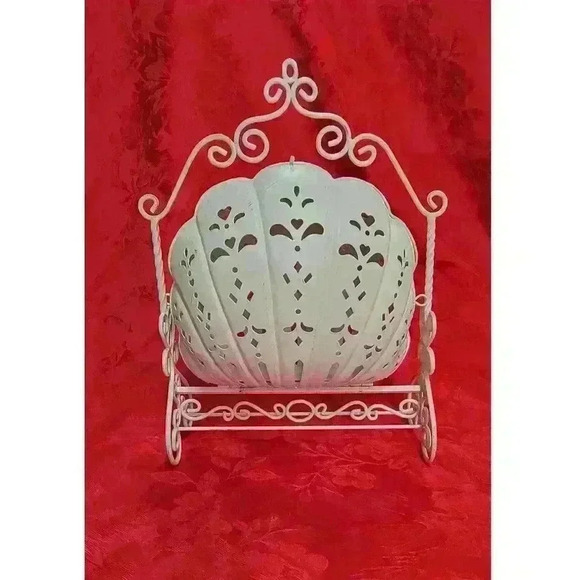VTG-Metal Double /Half Shell Serving Tray - Picture 1 of 6